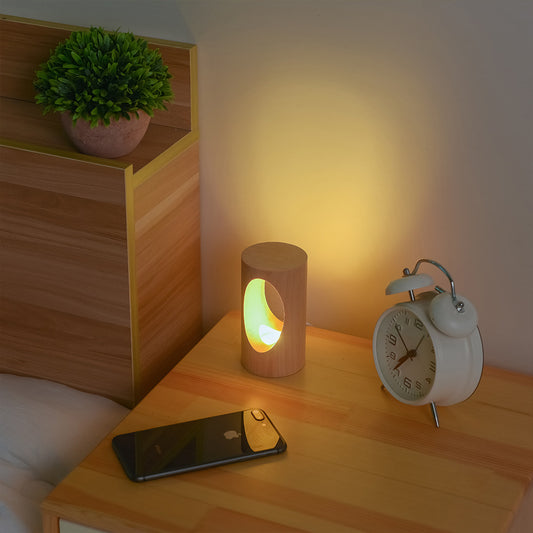Lampe de Lecture en Bois Design